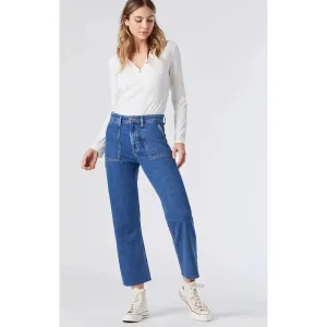 SHELIA MID BLUE DENIM