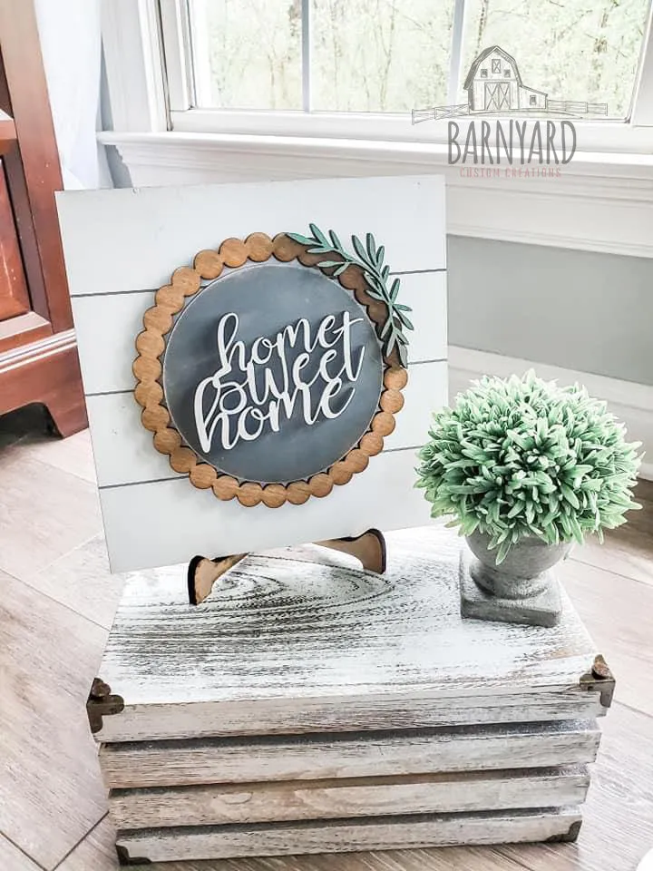 Ship Lap Interchangeable Sign| DIY Paint Party Sign