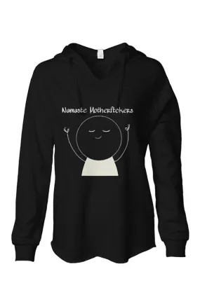 SM Fashion Black Namaste Pullover