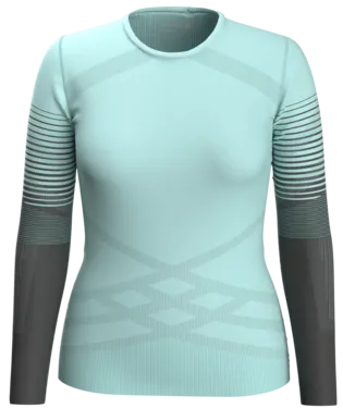 Smartwool Intraknit Thermal Merino Base Layer Pattern Crew - Women's