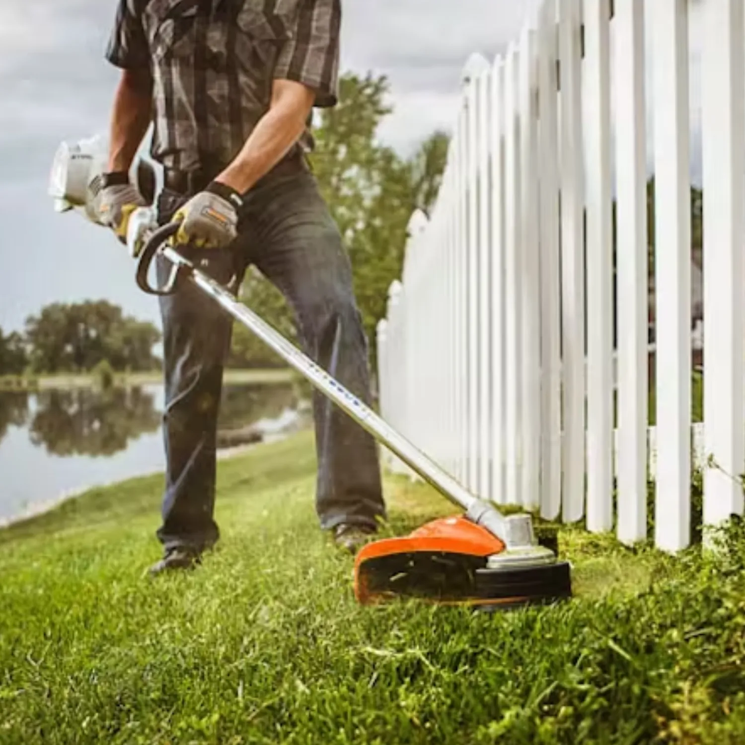 STIHL FS 56 RC-E Gas Powered String Trimmer WITH Easy2Start