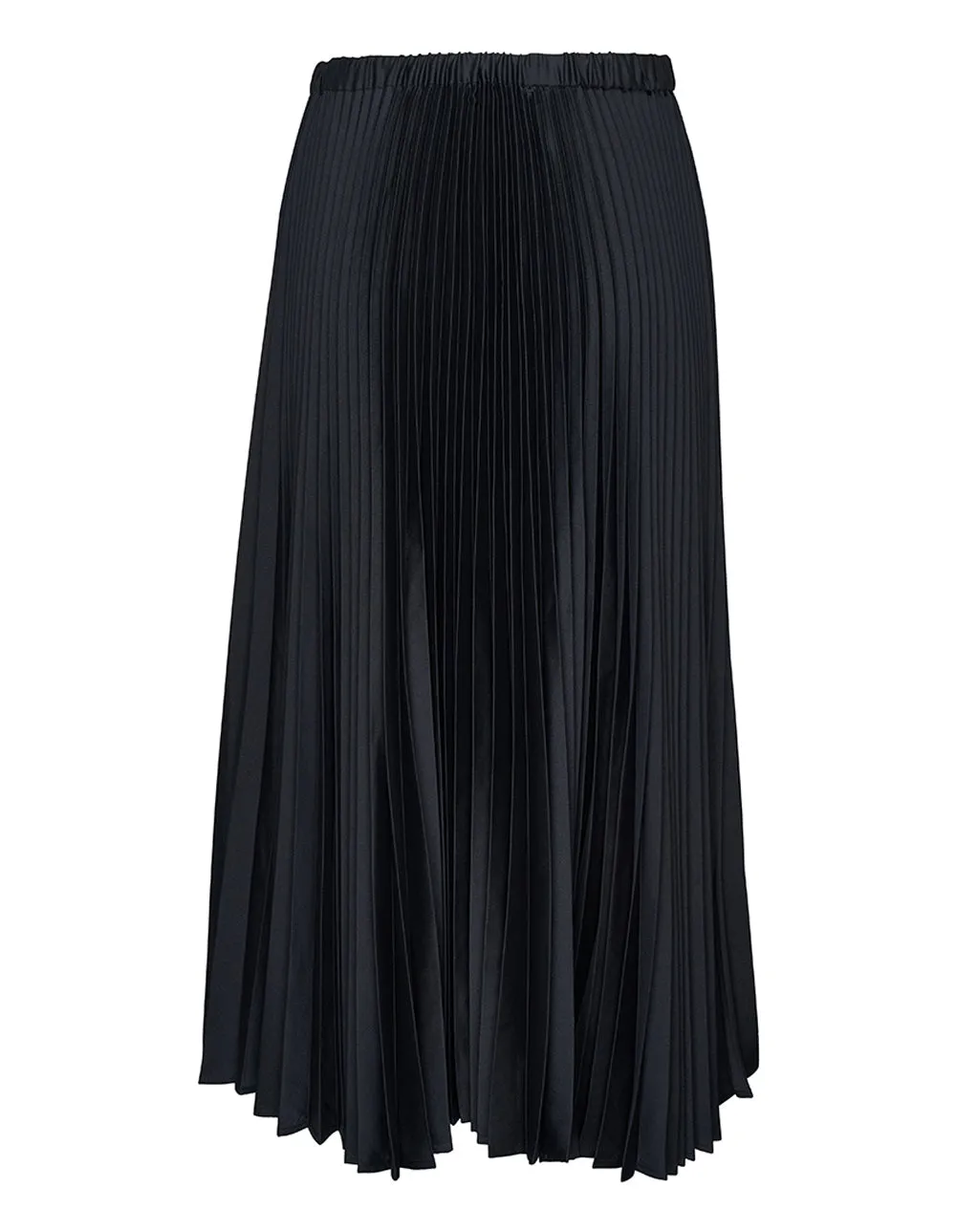 Sun Ray Pleated Drawstring Skirt