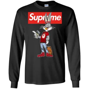 Supreme Rabbit Money Men Long Sleeve Shirt