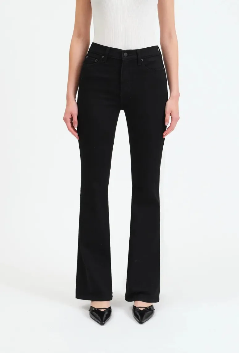 The Cover Girl Mid Rise Bootcut Denim by Daze Denim - After Party