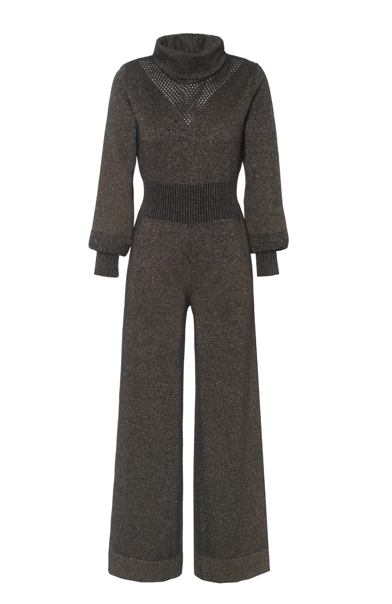 The ELECTRA  Cashmere &  Lurex Jumpsuit