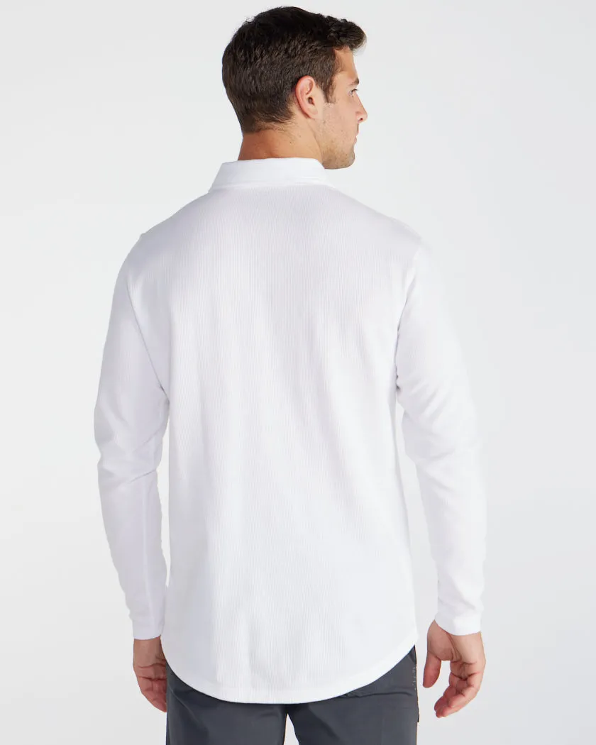 Thermal Long Sleeve Polo