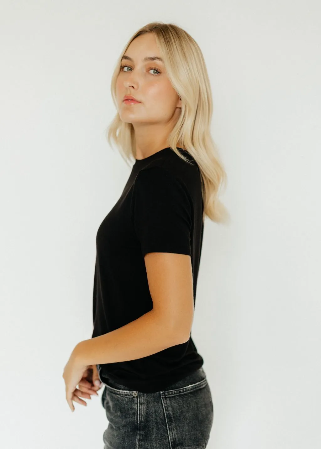 Velvet Solana Top in Black