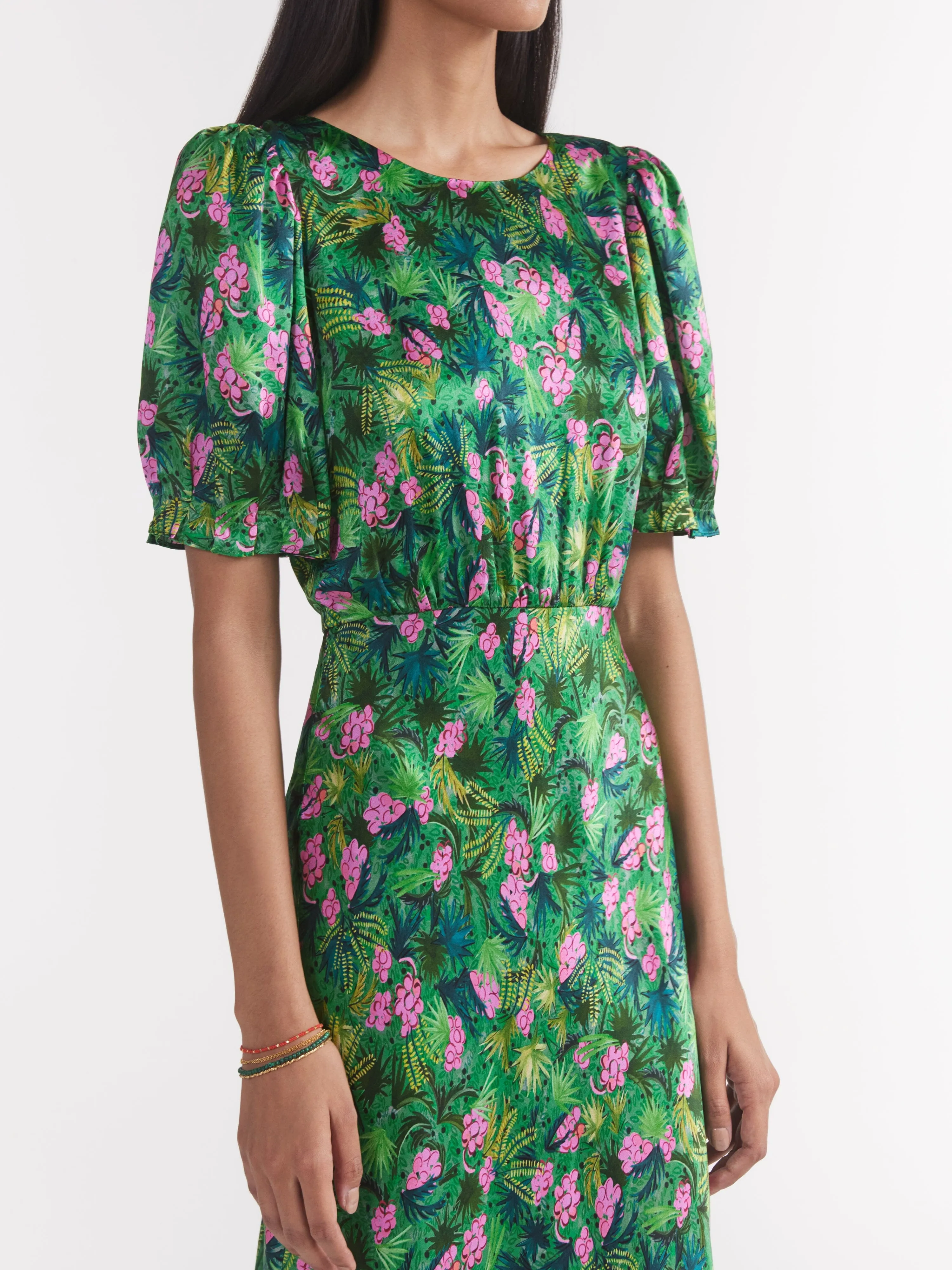 Vida D Dress in Palmetto Fern