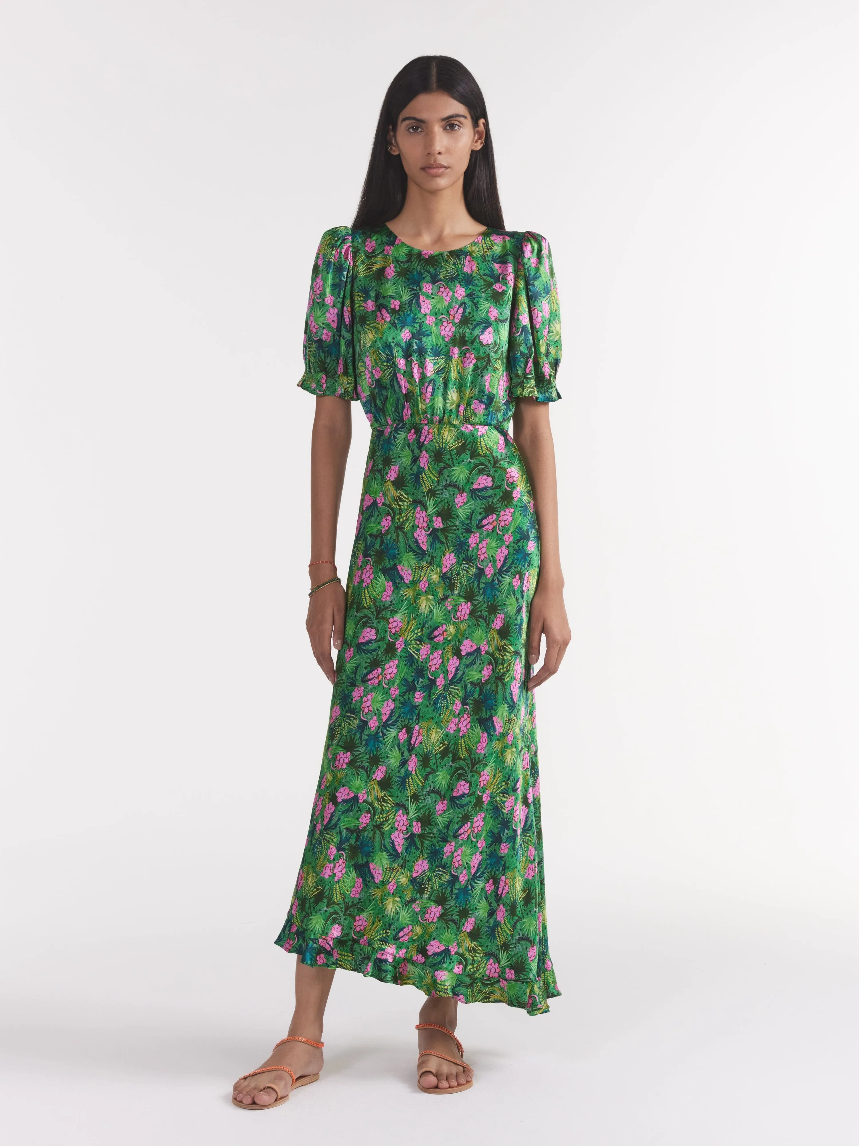 Vida D Dress in Palmetto Fern