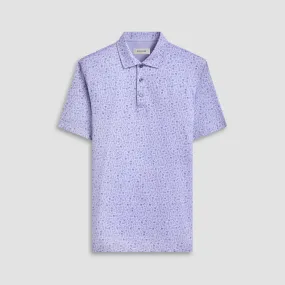 Vincent Double Sided Golf Print/Solid OoohCotton Polo