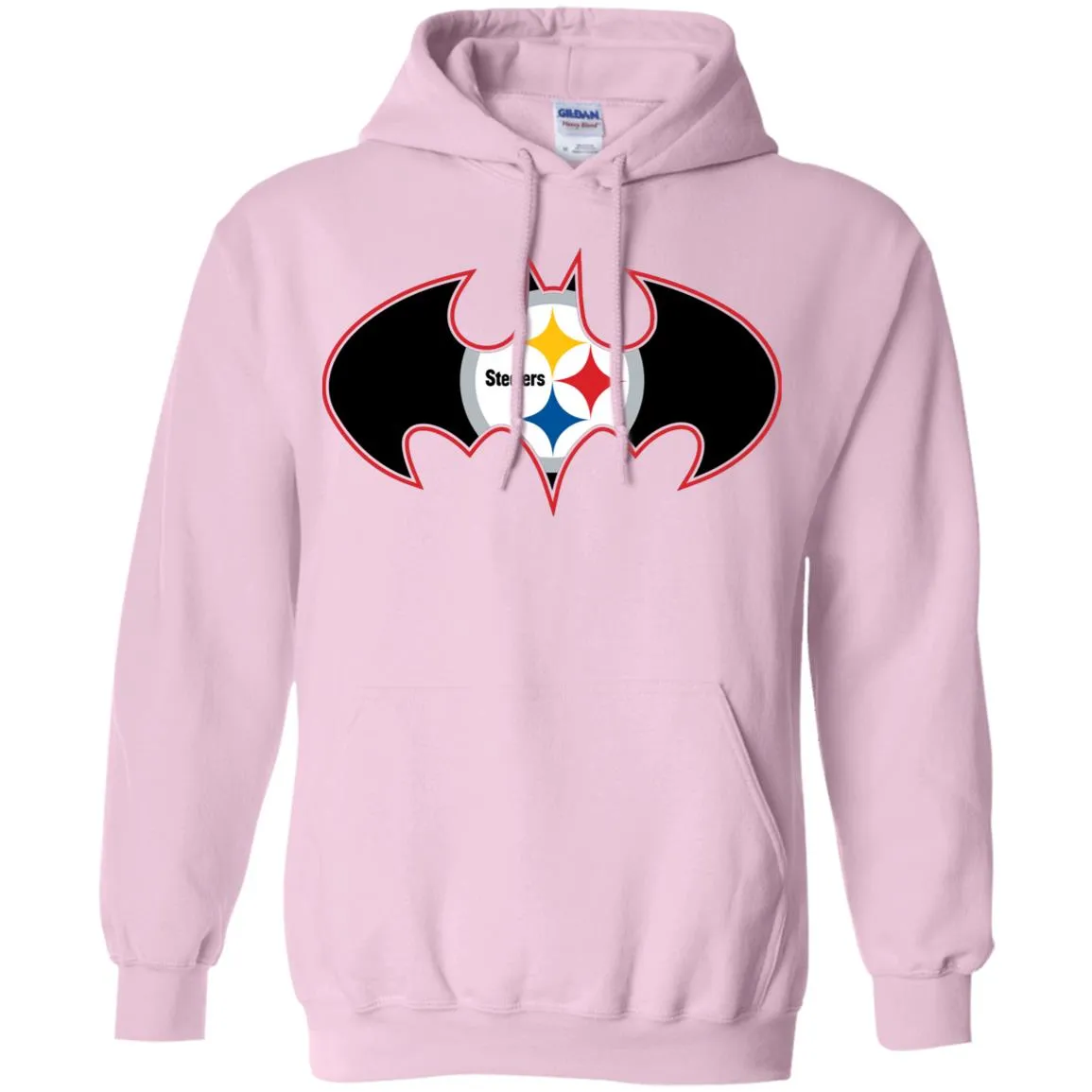 We Are The Pittsburgh Steelers Batman Nfl Mashup Pullover Hoodie Sweatshirt