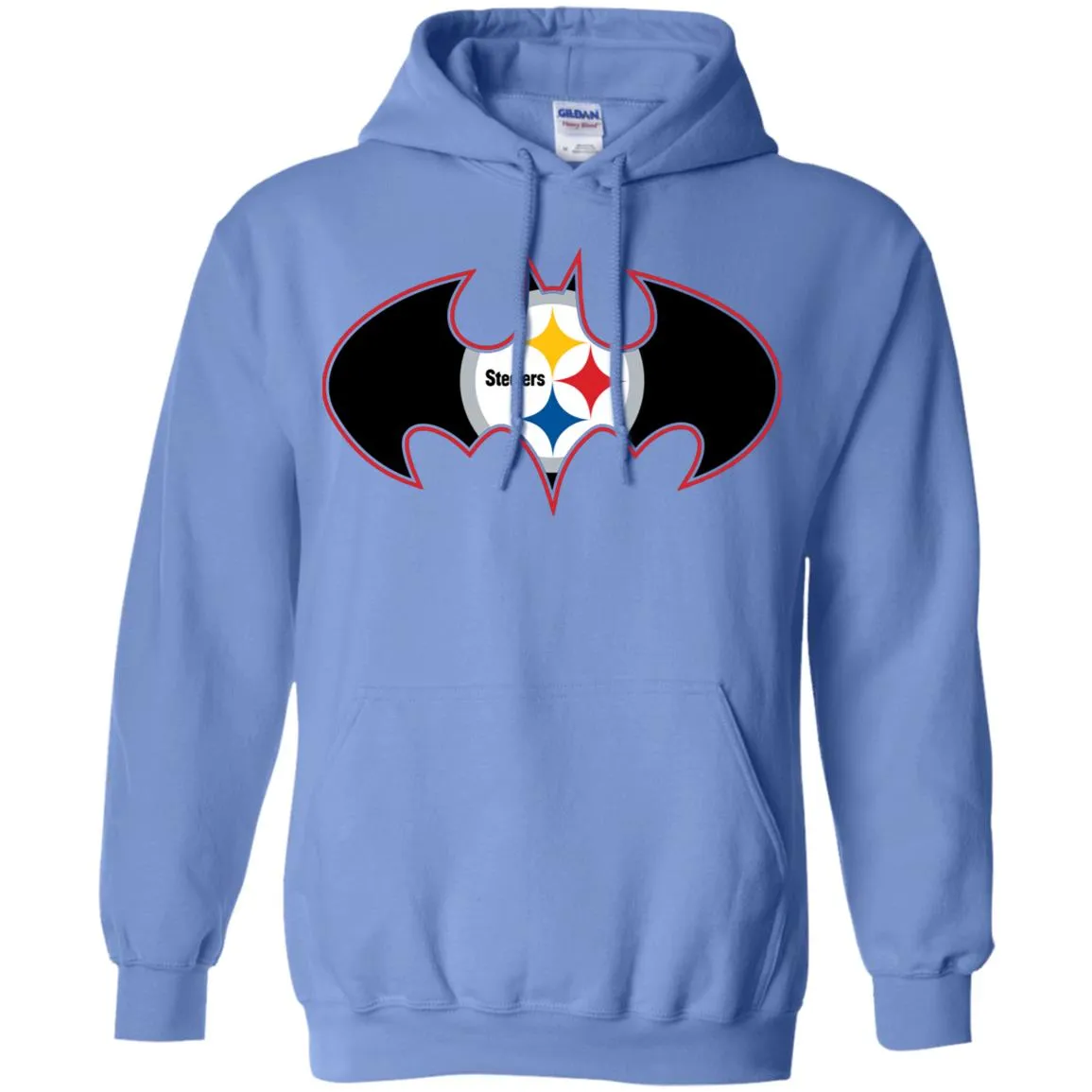 We Are The Pittsburgh Steelers Batman Nfl Mashup Pullover Hoodie Sweatshirt