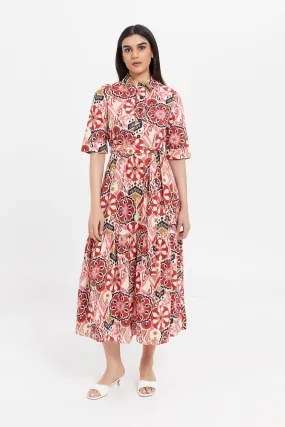 Women Multicolour Printed Maxi Dress