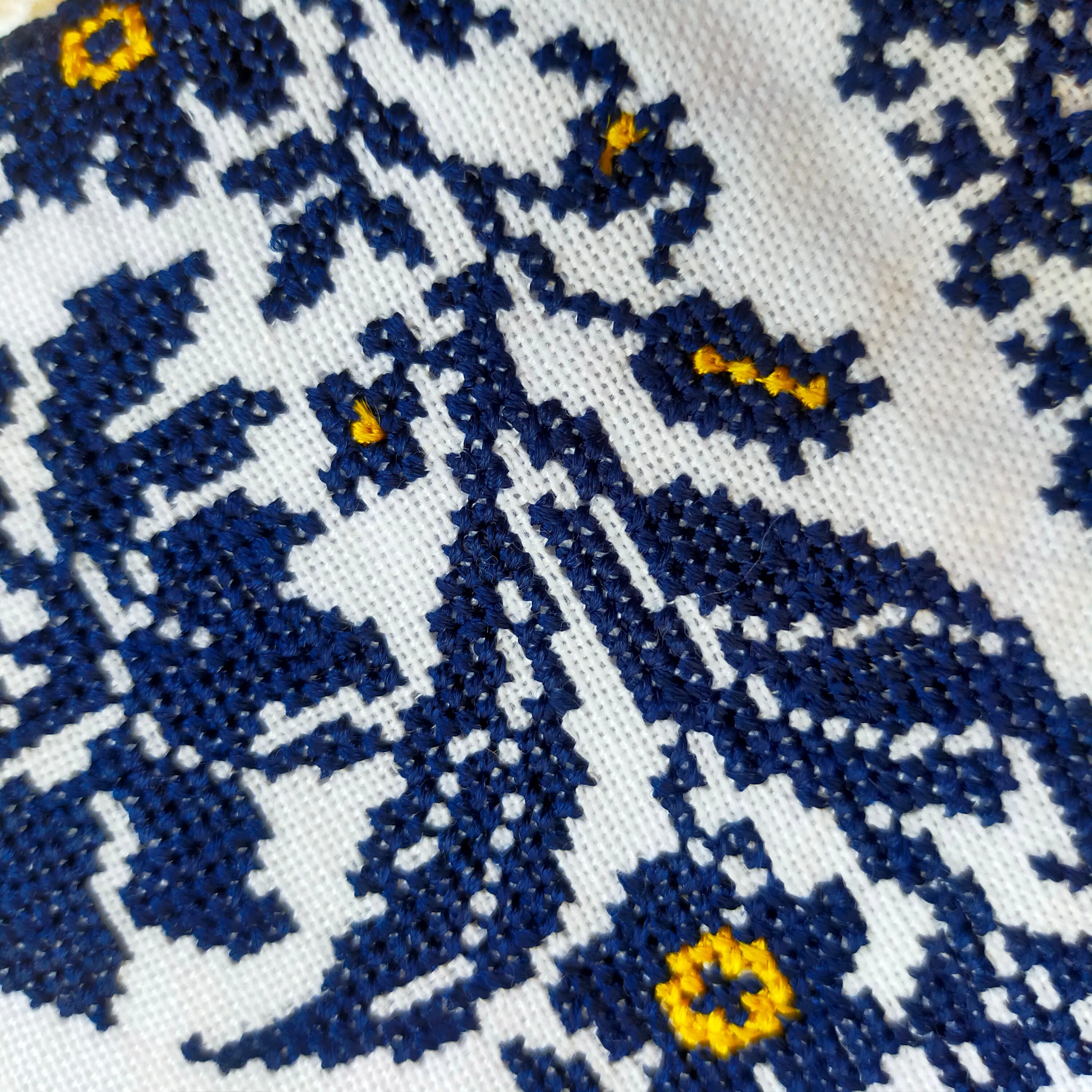 Women's blouse with embroidery