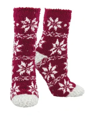 Women's Cozy Fair Isle Fun Socks