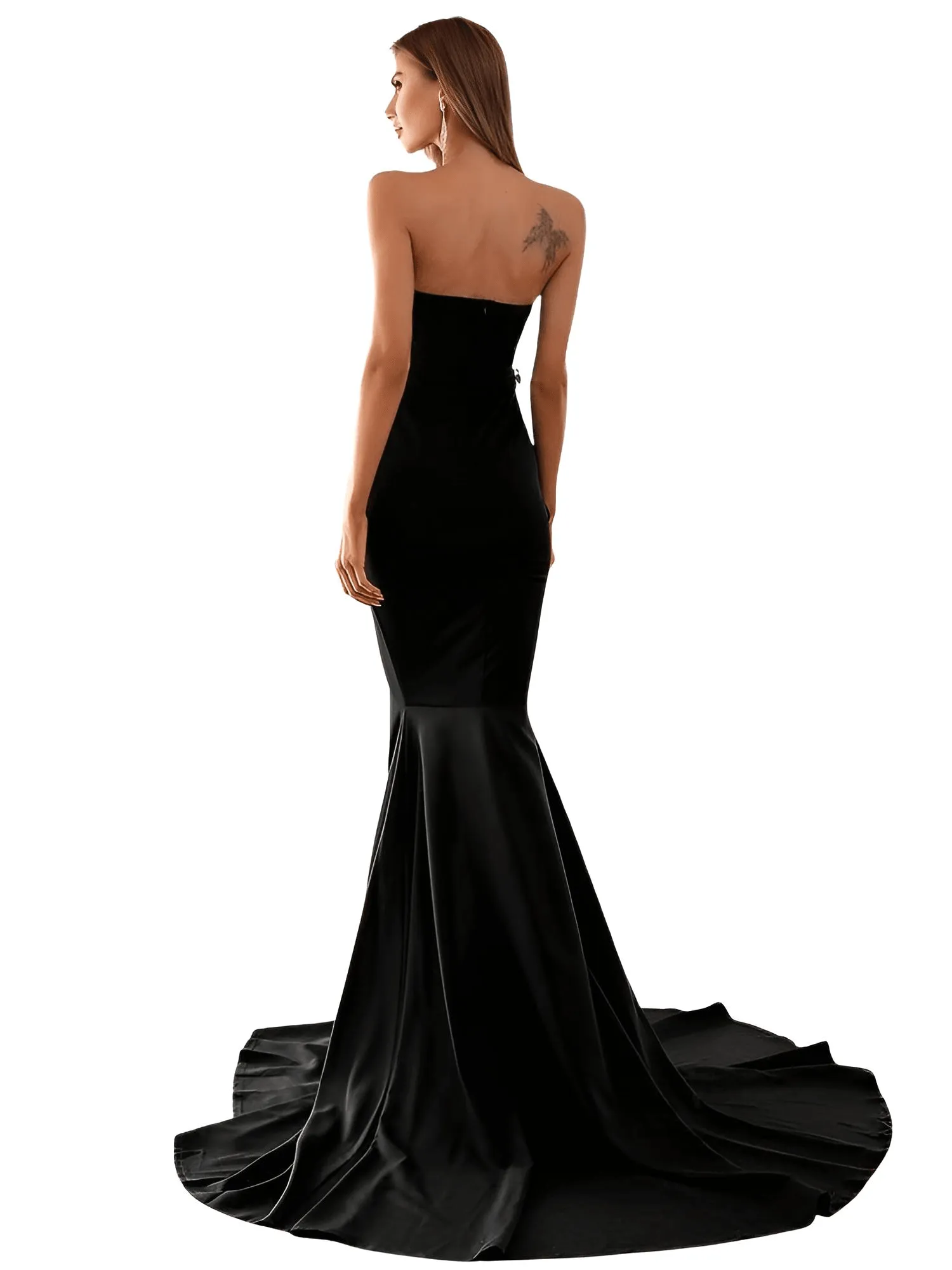 Women's Strapless Maxi Dress