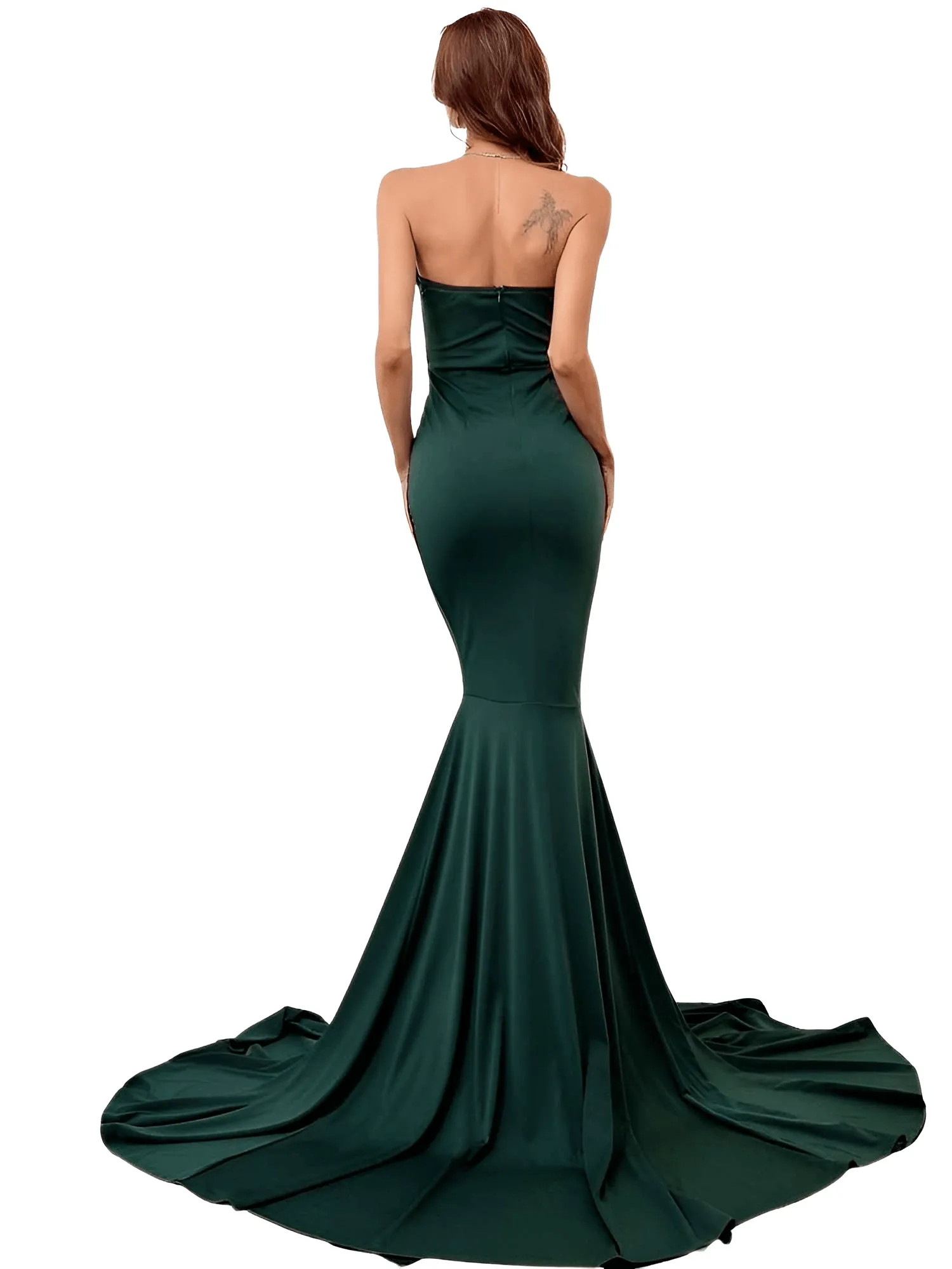 Women's Strapless Maxi Dress