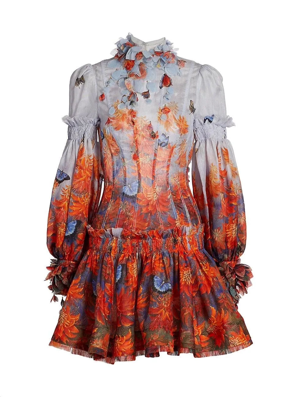 Zimmermann Botanica Mini Dress (For Hire)