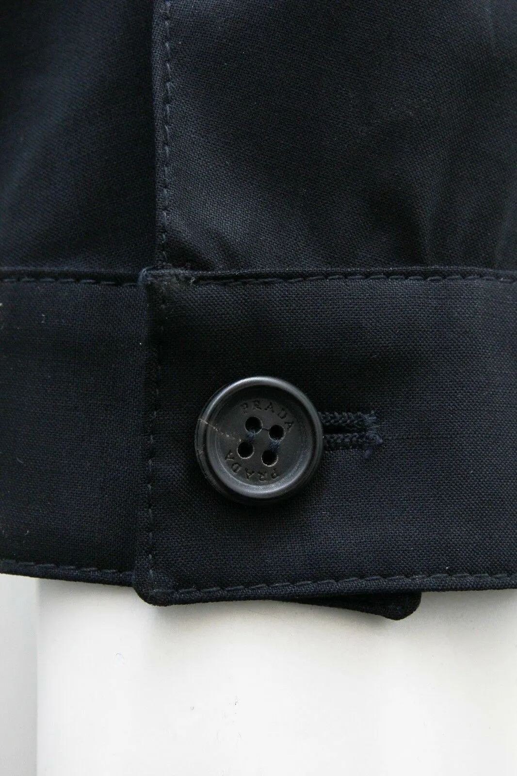 Zip Up Wool Jacket in Midnight Blue